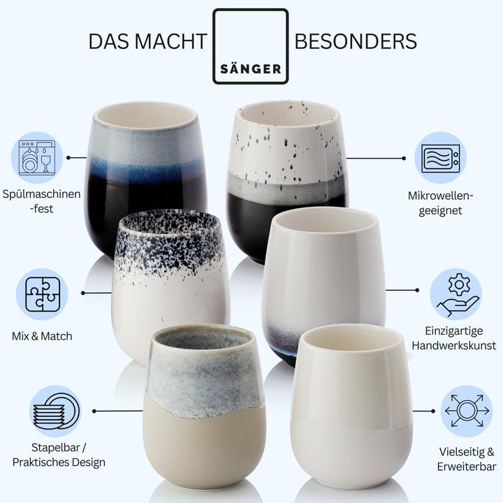 Actual product image Sänger Geschirr Set Siena (215 ml, 6 x)