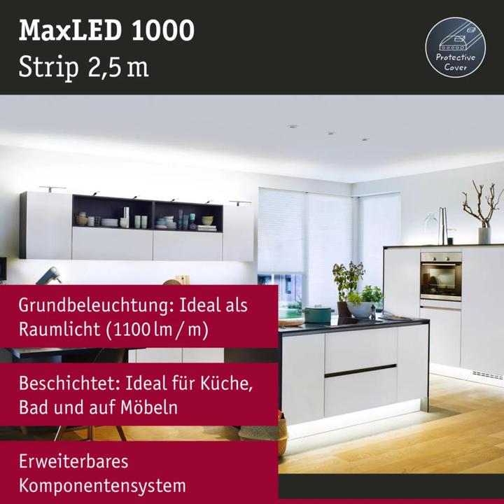 Image du produit Paulmann MaxLED 1000 Stripe (Blanc froid, 250 cm, Intérieur)