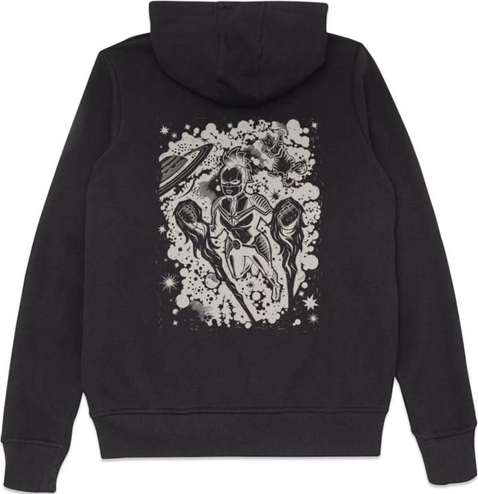 Produktbild Captain Marvel Erwachsene Linocut Hoodie (M)