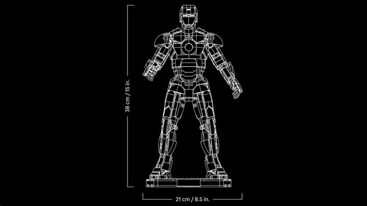 Image du produit LEGO Super Heroes Iron Man Mark 3 Edition Collector (76344, LEGO Marvel)