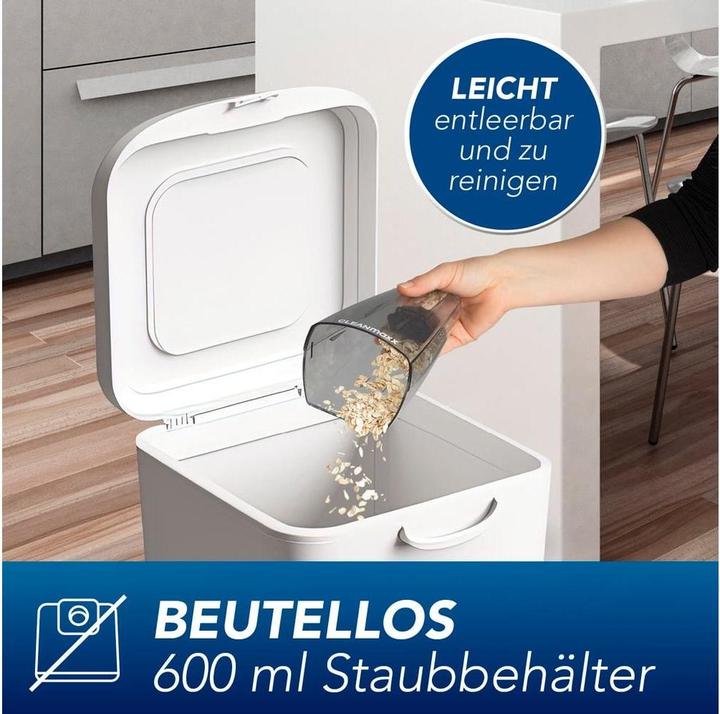 Produktbild CleanMaxx Akku-Handsauger Grau, Violett Grau, Violett