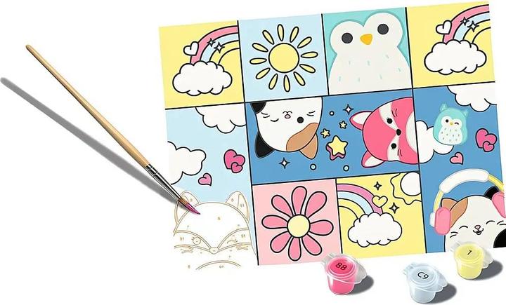 Productafbeelding Ravensburger CreArt - Schilderen op nummer 23727 - Eekhoorntjesbrood - vanaf 12 jaar