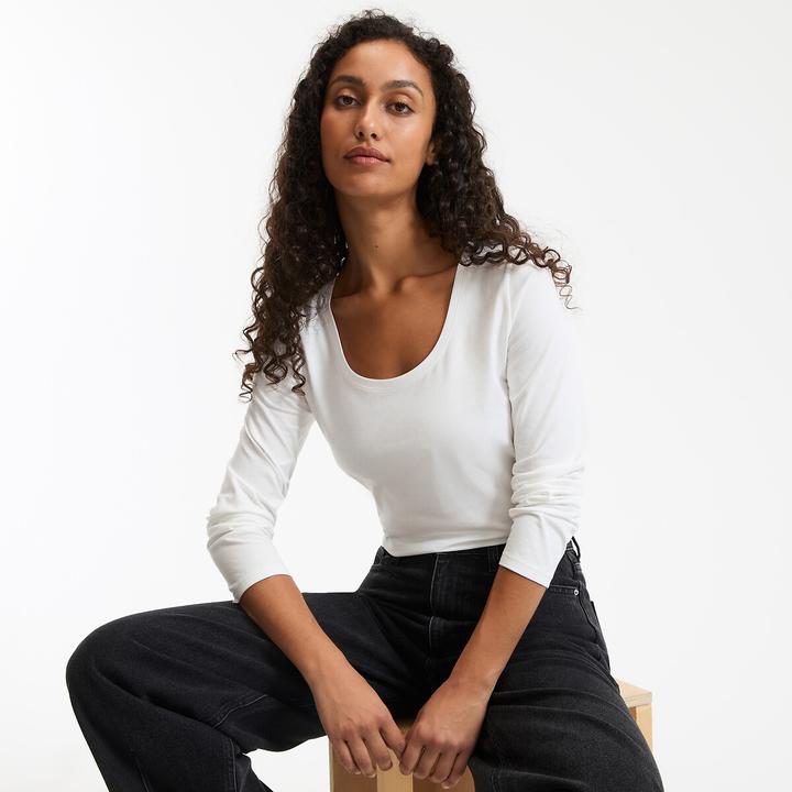 Actual product image La Redoute Collections Langarmshirt (XS)