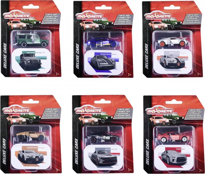 Actual product image Majorette Deluxe Assortment, 6-sort.