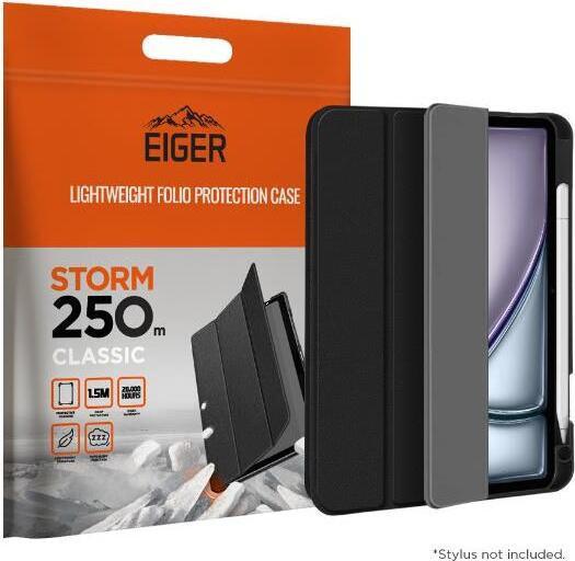 Produktbild Eiger Storm 250 Classic Case (iPad Air 2022 (5. Gen), iPad Air 2020 (4. Gen), iPad Air 11 2024 (M2), iPad Air 11 2025, iPad Pro 11 2018 (1. Gen), iPad Pro 11 2020 (2. Gen), iPad Pro 11 2021 (3. Gen), iPad Pro 11 2022 (4. Gen))