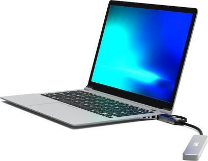 Image du produit Port Designs HUB USB 4 PORTS 3.0 SLIM COMBO (USB-C, 4 ports)