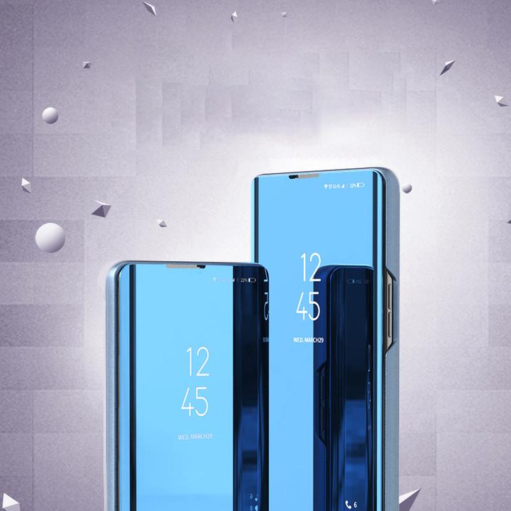 Produktbild Hurtel Clear View Hülle + Blau (Samsung Galaxy S24+)