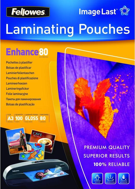Fellowes Enhance 80 (A3, 100 pcs., 80 µm)