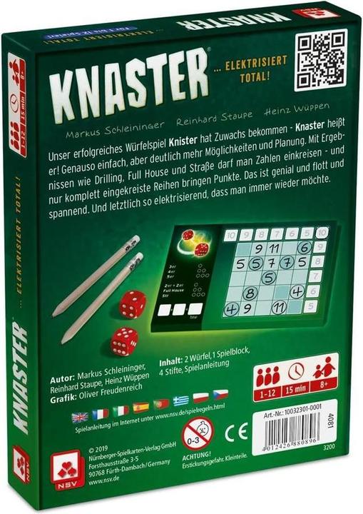 Produktbild NSV Knaster (Deutsch)