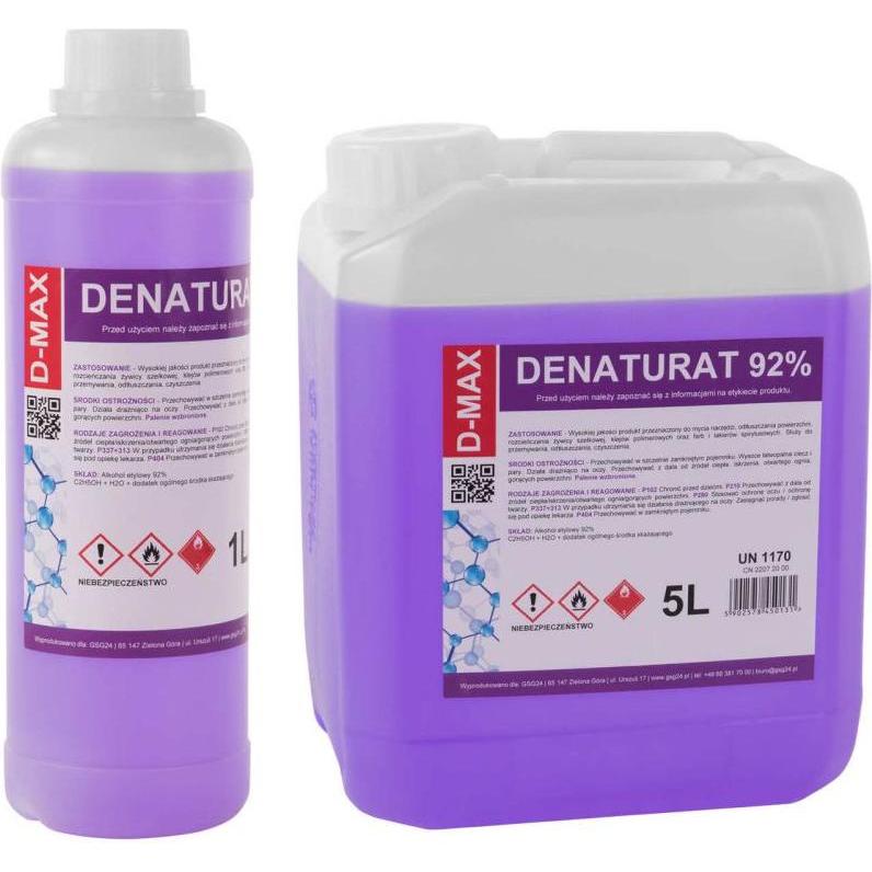 Gsg24 Denatured alcohol denatured alcohol D-MAX 5L, Weiteres Smartphone Zubehör