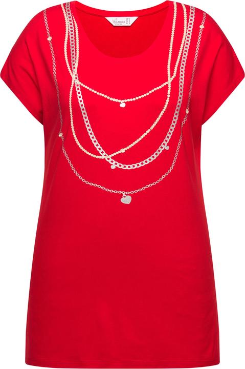 Produktbild Miamoda T-Shirt, A-Linie, Perlenketten-Druck, Halbarm (44)