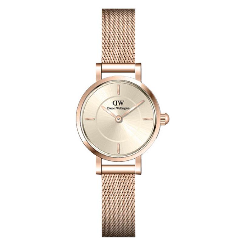 Daniel Wellington, Armbanduhr, - Petite Mini 19 Melrose Rg Champagne DW00100741, Gold