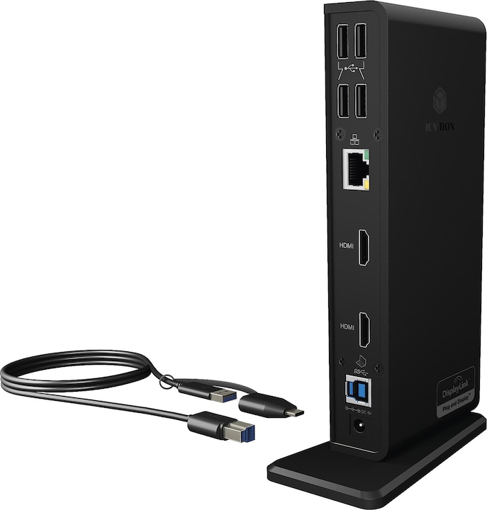 Produktbild Icy Box IB-DK2251AC Multi-Dock (USB-B, 11 Ports)