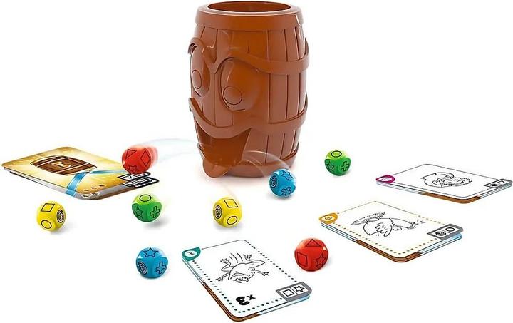 Produktbild Trefl Das Lachfass ist ein verrücktes Spiel für die ganze Familie, bei dem ihr alle gleichzeitig die verrü (Deutsch, 2 - 4 Spieler)