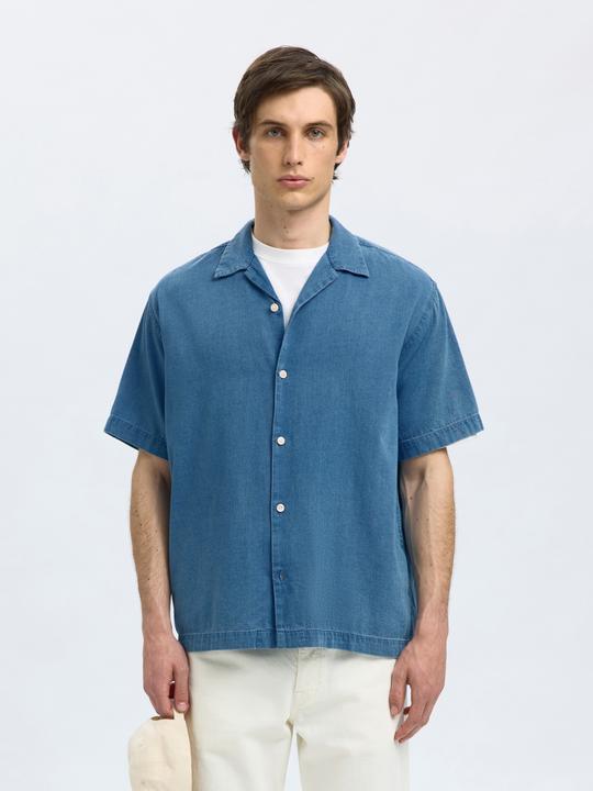Image du produit Selected Kurzarm Jeanshemd (XL)