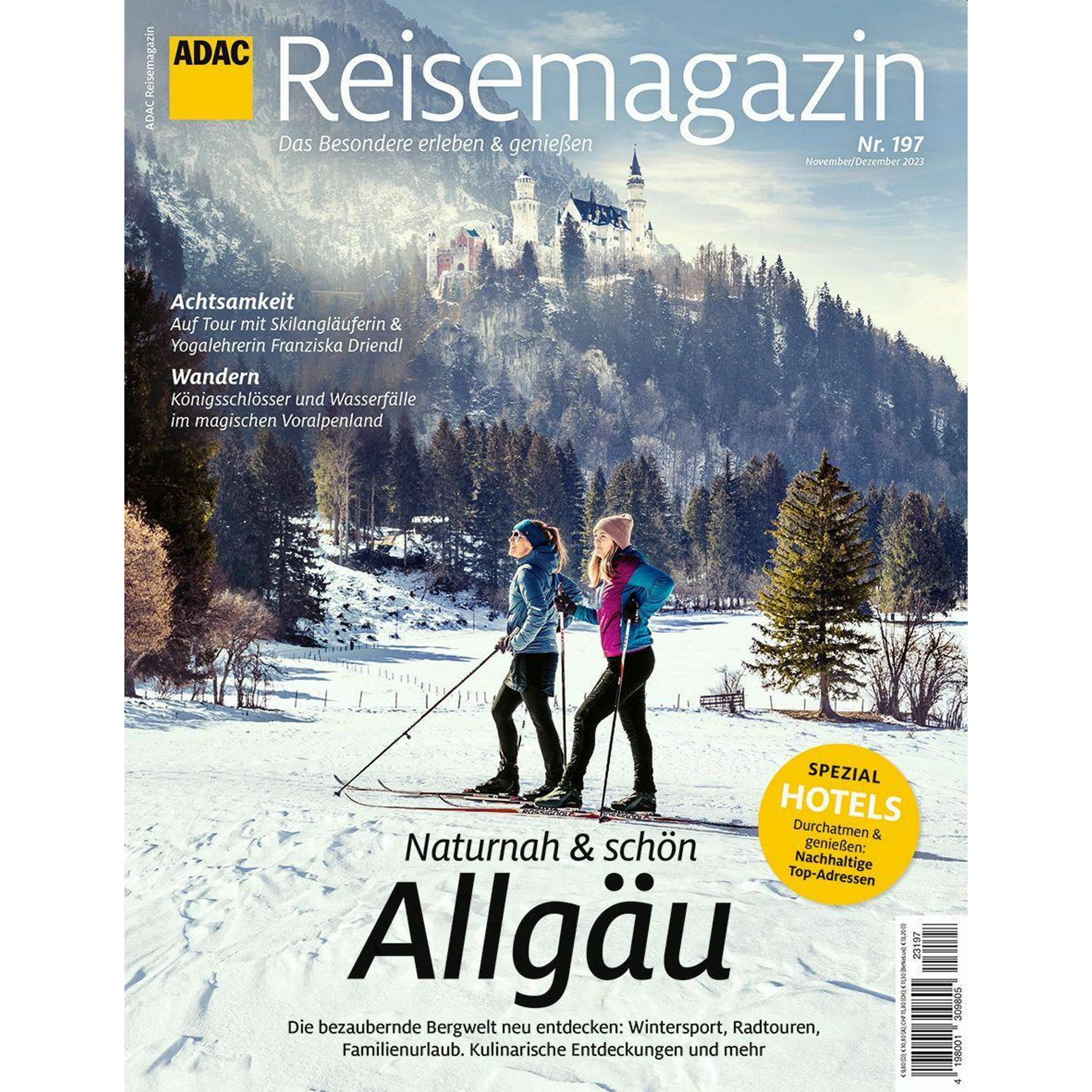 Reisemagazin mit Titelthema Allgäu, Zeitschriften Abo