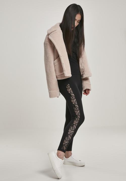 Immagine prodotto Urban Classics Leggings a righe in pizzo da donna (M)