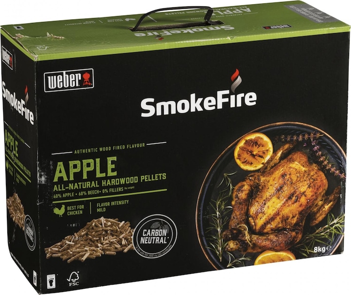 Actual product image Weber Holzpellets Apfelholz 8 kg (8 kg)
