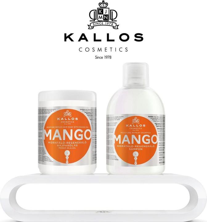 Actual product image Kallos Cosmetics mango (Liquid shampoo, 1000 ml)