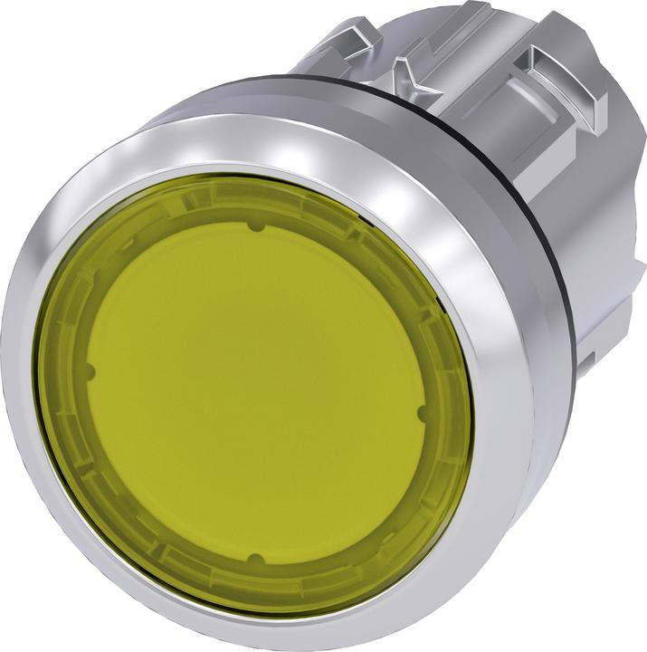 Produktbild Siemens Illuminated pushbutton, 22mm, yellow