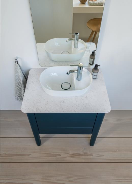 Actual product image Duravit Single lever basin mixer C.1 S without pop-up waste chrome