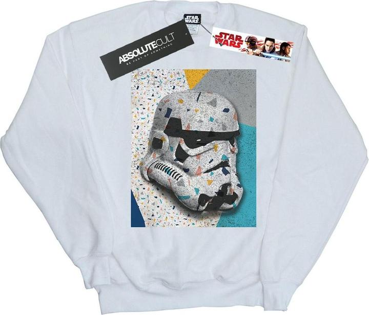Star Wars Stormtrooper Pattern Helmet Sweatshirt (XXL)