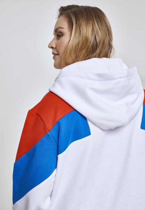 Produktbild Urban Classics Ladies Oversize 3-Tone Block Hoody (XXL)