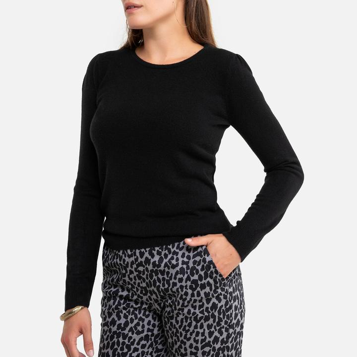 Produktbild Anne Weyburn Pullover mit rundem Ausschnitt (40)