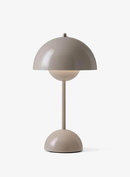 &Tradition Flowerpot VP9 Portable Table Lamp Grey Beige (270 lm)