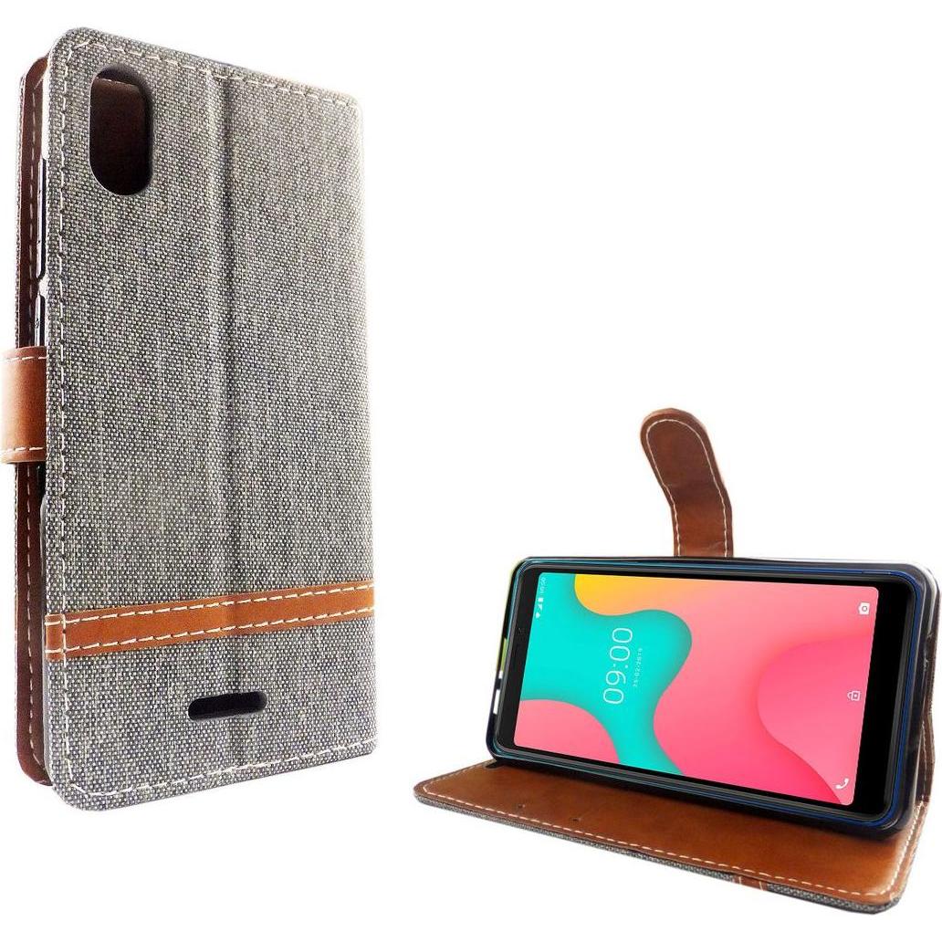 Thumbnail - König Design Hülle Handy Schutz für Wiko Y60 Case Cover Tasche Wallet Etui Handyhülle Bumper (Wiko Y60), Smartphone Hüll...