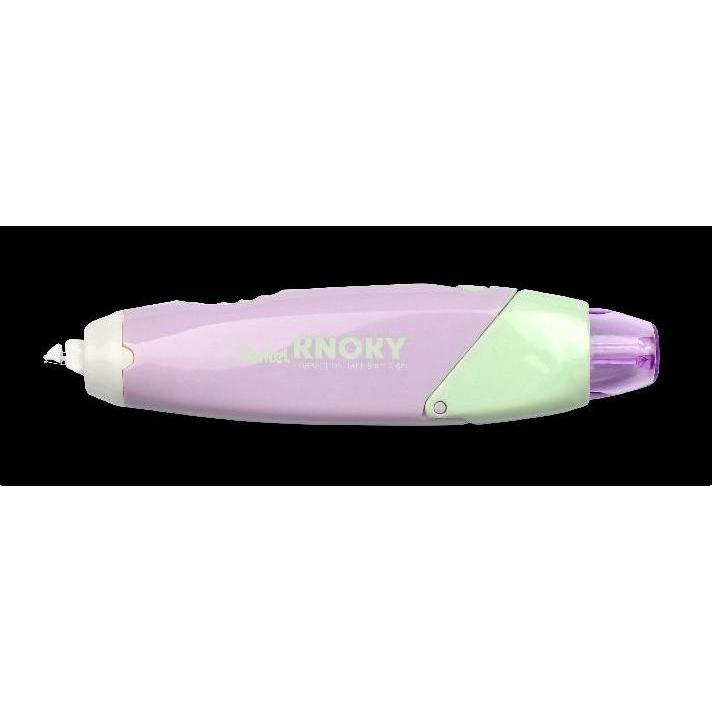 Pentel, Korrekturmittel, Mehrweg-Korrekturroller KNOKY, 5 mm x 6 m, violett