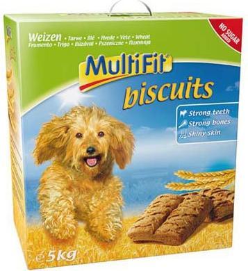 Produktbild MultiFit Biscuits Weizen (Adult, 5000 g)