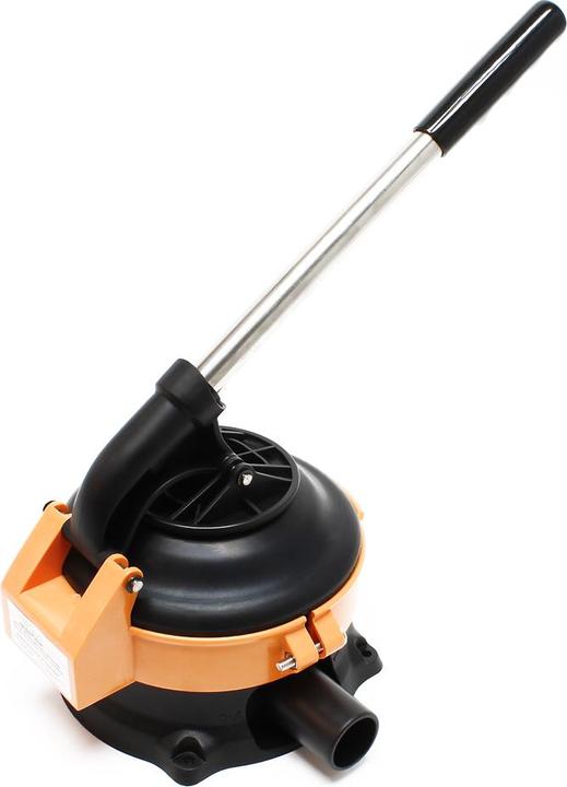 Actual product image Wiltec Handpumpe Wasserpumpe manuell Stahlhebel rostfrei Gartenpumpe Pumpe Wasser (Garden pump)