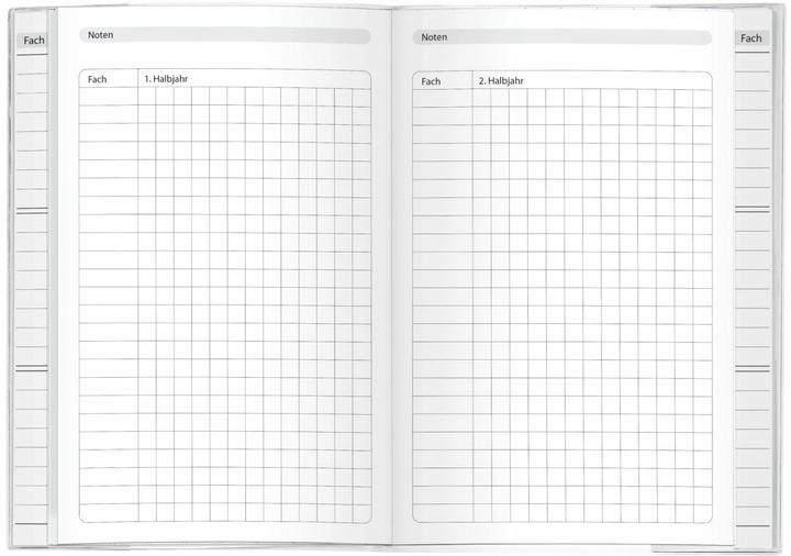 Produktbild Herlitz Aufgabenheft 48Bl.coole Köpfe New Batik 50044139 (A5, Liniert, Weicher Einband)