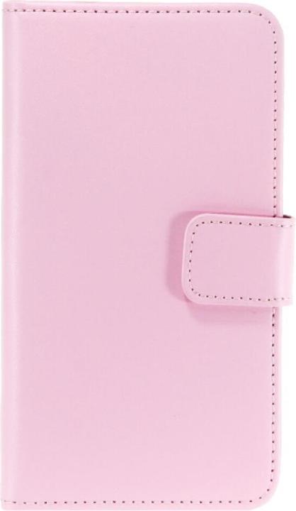 Produktbild OEM Slim Leder Book Case für Galaxy S5 - rosa 4250710549726 (Samsung Galaxy S5)