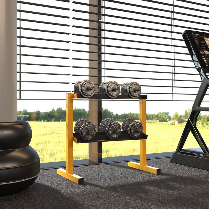 Actual product image SportNow Dumbbell rack with 2 steps