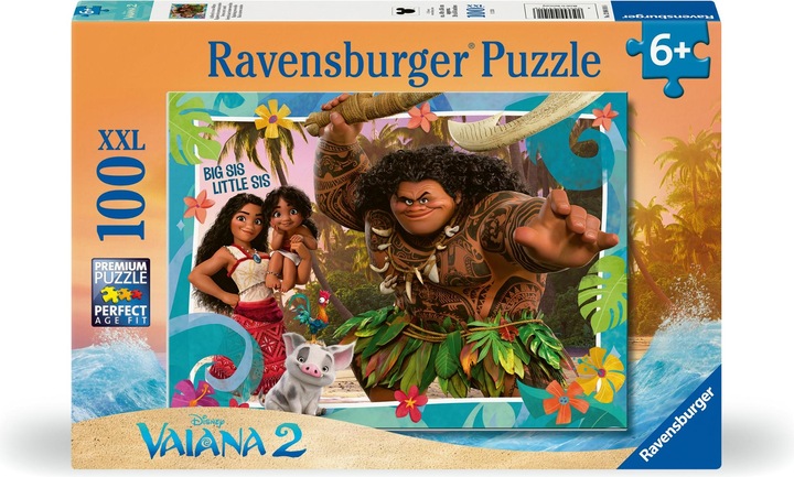 Productafbeelding Ravensburger Vaiana 2 Aufbruch in neue Welten (100 onderdelen)