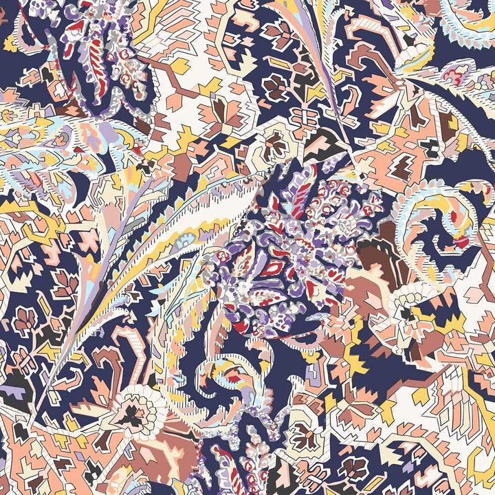 Produktbild Vera Bradley Zaino Campus Paisley Tangeri