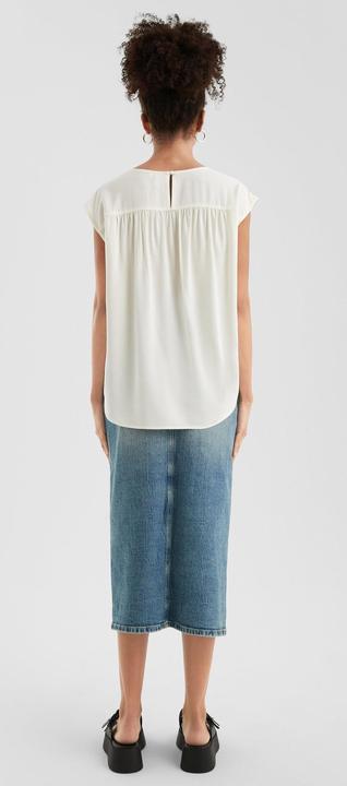 Immagine prodotto s.Oliver Bluse Lockere Viskosebluse mit Spitzeneinsatz (32)