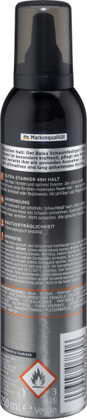 Actual product image dm Balea Ultra Power Mousse (250 ml, Foaming agent)