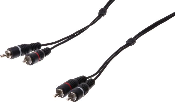 Actual product image Schwaiger RCA cable HQ Audio Stereo 1.5 m (1.50 m, Cinch Cables)