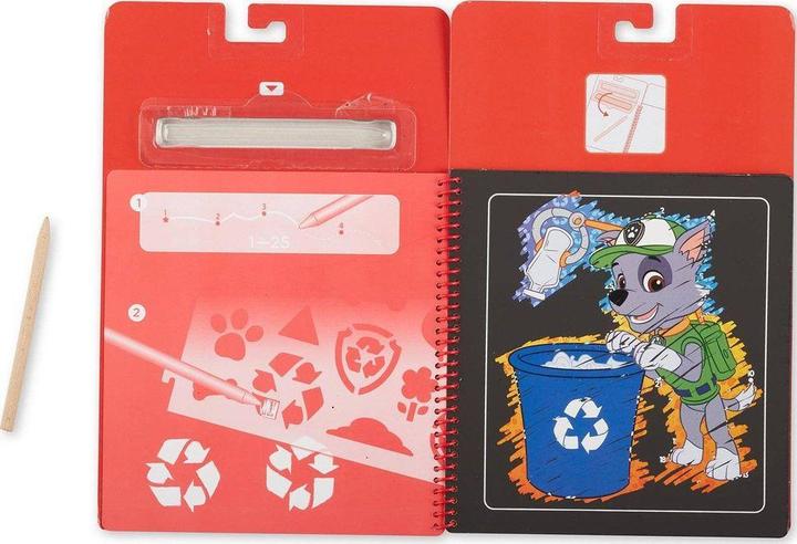 Actual product image Melissa & Doug Scratch art block Marshall