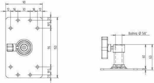 Produktbild Manfrotto Baby Plate (Stativadapter)