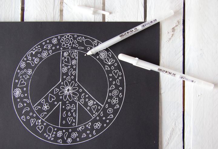 Image du produit Talens SAKURA Gelly Roll Metallic sepia 0.5mm (Sépia, 1x)