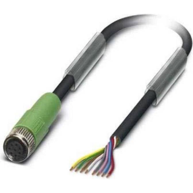 Phoenix Contact 1404187 Sensor-/Aktuatorkabel 1,5 m, Elektronikkabel + Stecker, Schwarz