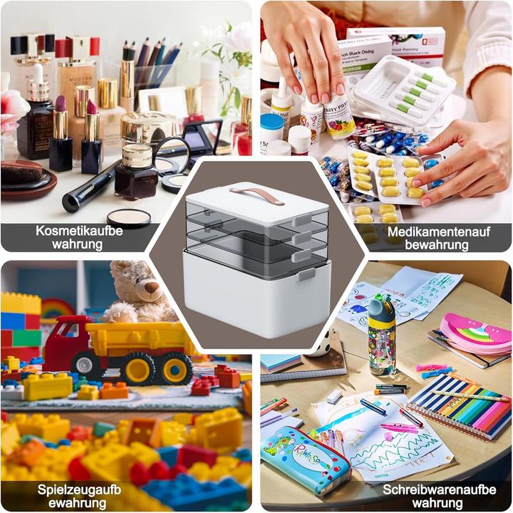 Produktbild Ctime Medikamentenbox-Set mit Pillenorganizer