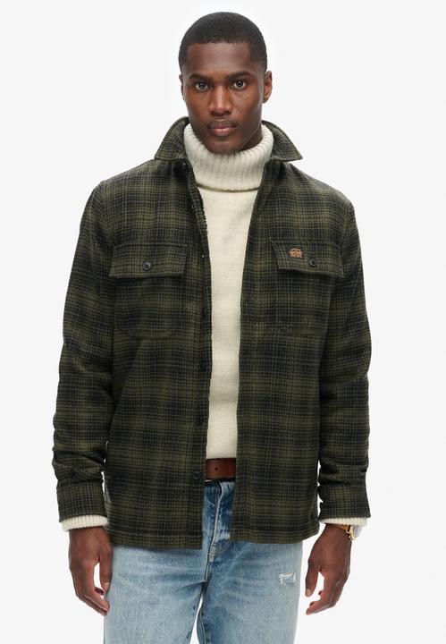 Produktbild Superdry hemd uperdry wool miller (S)