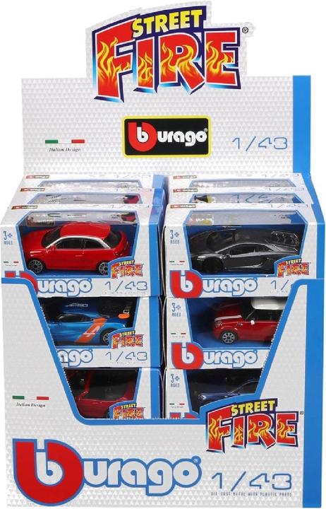 Actual product image Burago VEH STREET 1/43 ASS (PRE24)