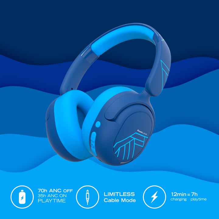 Produktbild PowerLocus Lion Bluetooth-Kinderkopfhörer mit ANC und Mic