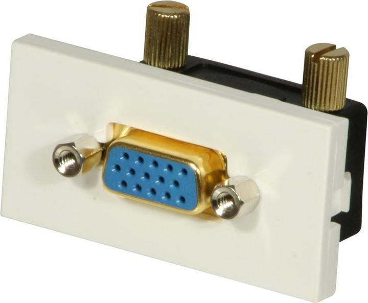 Produktbild Lindy 60513 cable gender changer VGA Black, White (VGA)